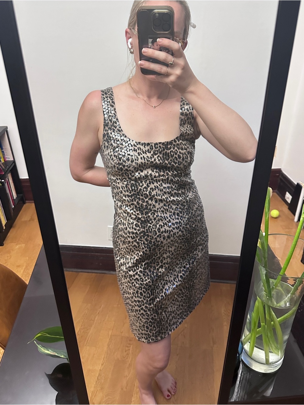Vintage 90s Y2K sequin mini dress